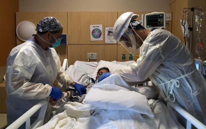 California at ‘tipping point’ amid rising hospital admissions