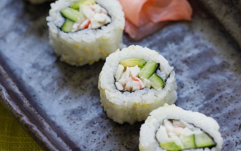 California roll: an all-American sushi