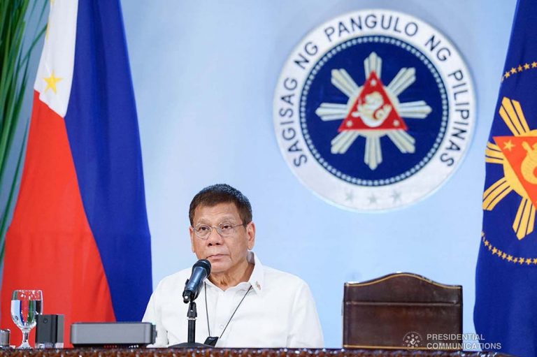 Duterte pushes budget extension