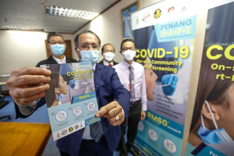 Federation of Malaysian Manufacturers’ Penang branch partners with state to roll out affordable mass Covid-19 screening