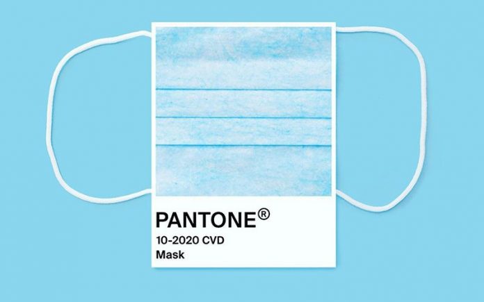 Artist suggests ‘surgical mask blue’ as real colour of 2020