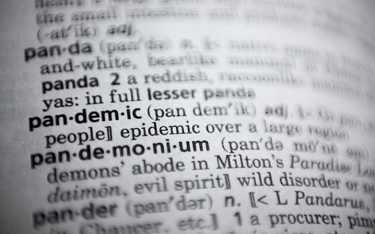 ‘Pandemic’ chosen as Word of the Year