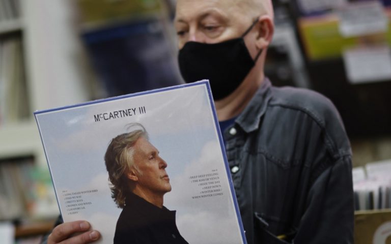 McCartney promotes vaccination as new album is released