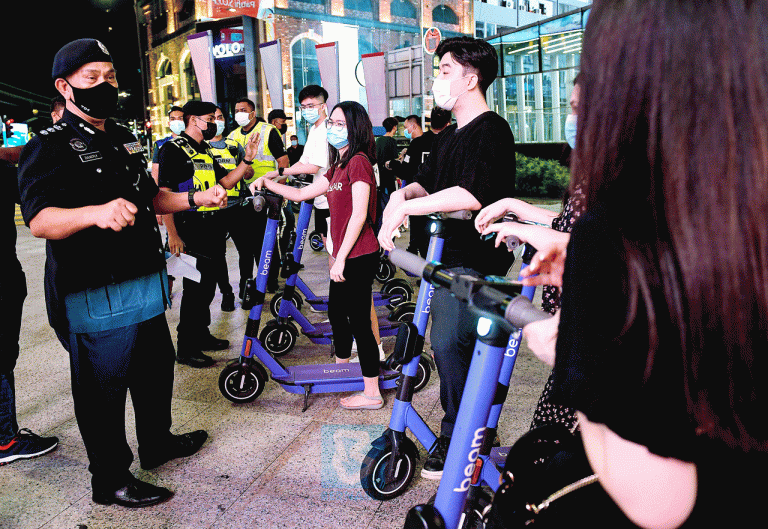 Police: No more e-scooting on the road, enforcement to begin Jan 1, 2021