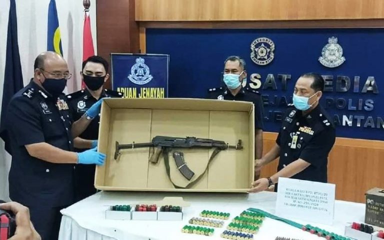 Couple who used AK-47 rifle to shoot elephants detained