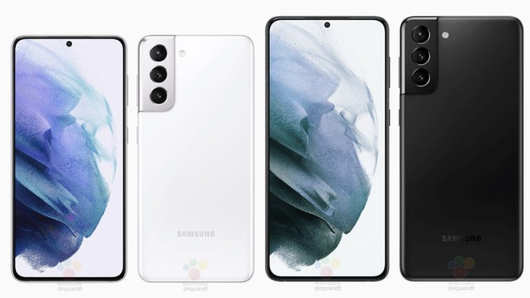 Official Renders of Samsung Galaxy S21 and S21 Plus Leak Out