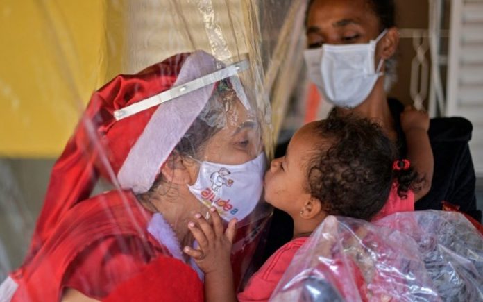 Covid, cancer can’t stop Brazil’s Mrs Santa Claus
