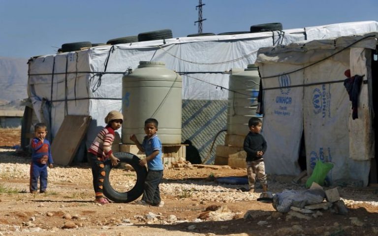 Syrian refugee camp in Lebanon set ablaze after row