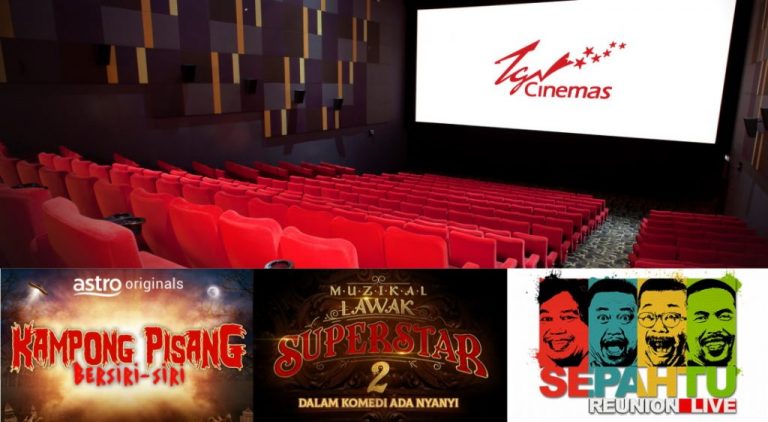 Astro Signature Shows Are Coming To TGV Cinemas: Including Sepahtu Reunion, Big Stage and More