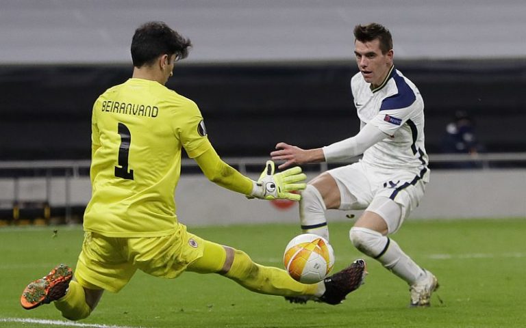 Spurs seal top spot with Europa League win over Antwerp