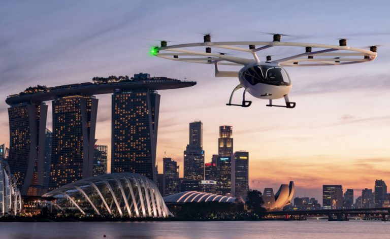 Volocopter Set To Launch Air Taxi In Singapore By 2023