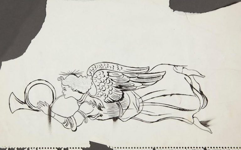 Andy Warhol’s Christmas art up for auction