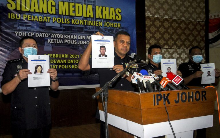 Johor police bust drug processing lab, seize drugs worth RM5.06m