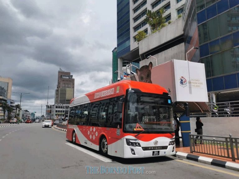 Sarawak Metro: Hydrogen bus service temporarily suspended