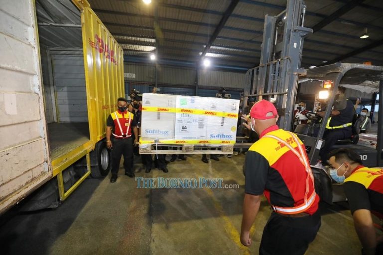 Vaccines to arrive in six shipments in Sarawak as part of first phase of statewide vaccination programme
