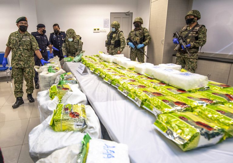 Armed Forces seize syabu labelled as tea worth over RM16m in Kelantan
