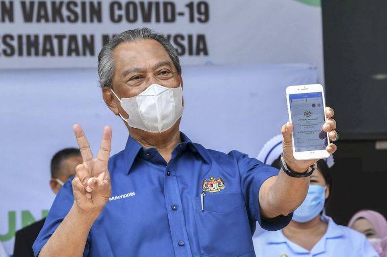 ‘All good, I believe vaccine is safe’: PM Muhyiddin gives update one day after Covid-19 jab