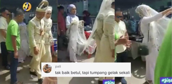 VIDEO] Viral Pengapit Perempuan u0027Melatahu0027 Sampai Melompat Macam 