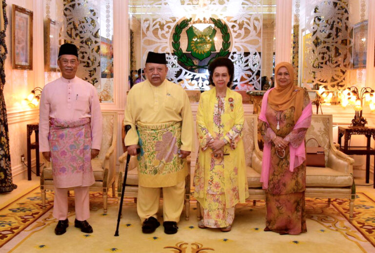 Raja of Perlis grants audience to PM Muhyiddin during one-day visit