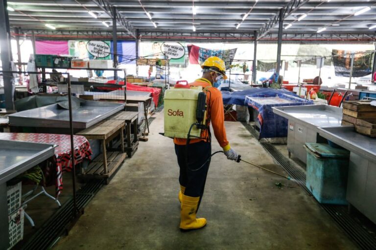 Pandan wholesale market closed again until March 14 for sanitisation work