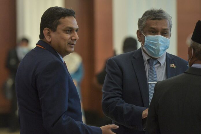 Report: Deputy minister Edmund Santhara returns home after NZ jaunt, serving Covid-19 quarantine