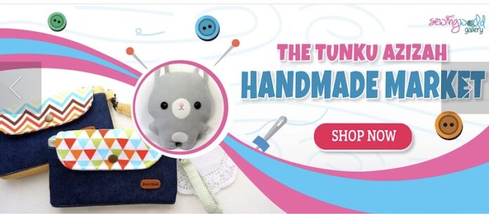 Queen launches 100th online store under Tunku Azizah Handmade Market project