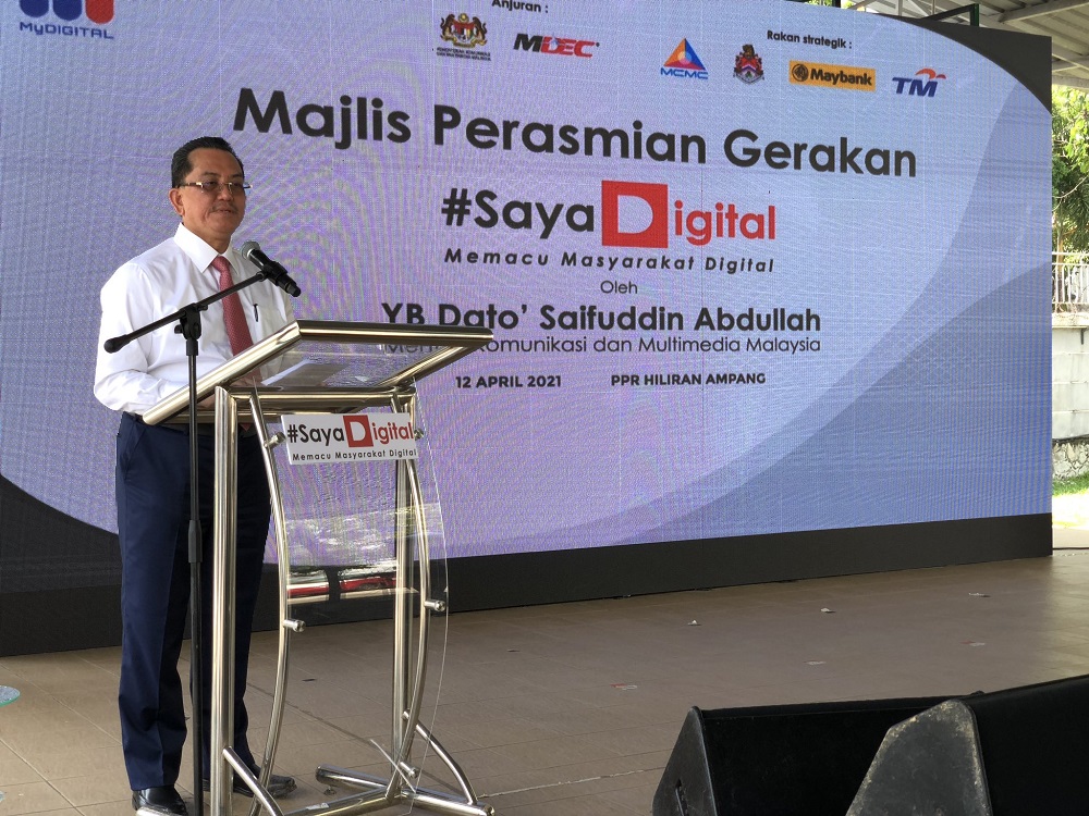 MDEC launches #SayaDigital movement to accelerate digitalisation in the country
