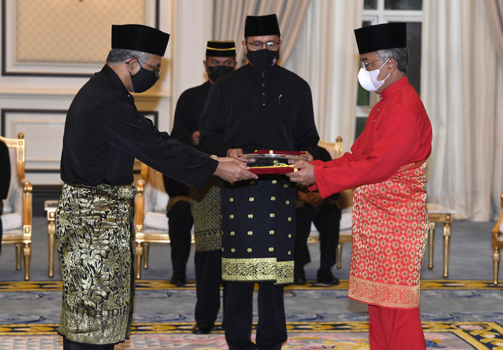 Agong presents appointment letters to FT Islamic Religious Council chairman and members