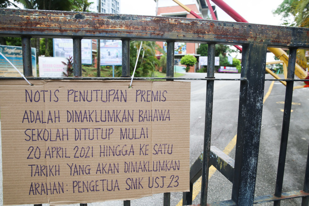 Covid-19: 27 schools in Johor closed after cases detected among staff, pupils and students