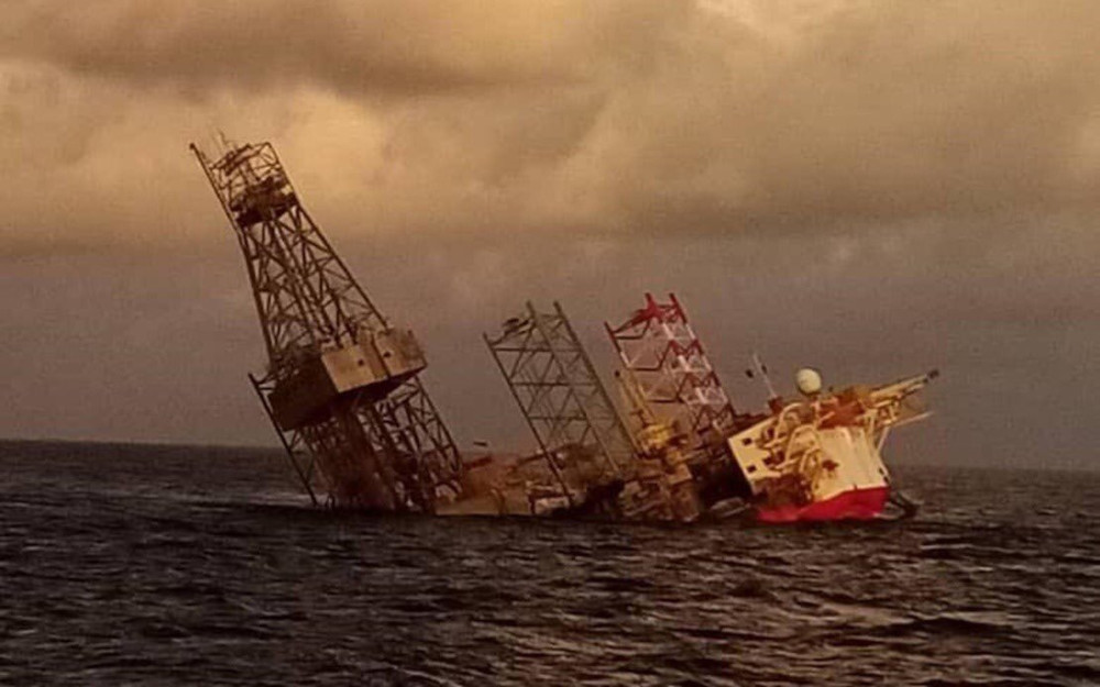 ConocoPhilips confirms chartered rig has sunk off Miri