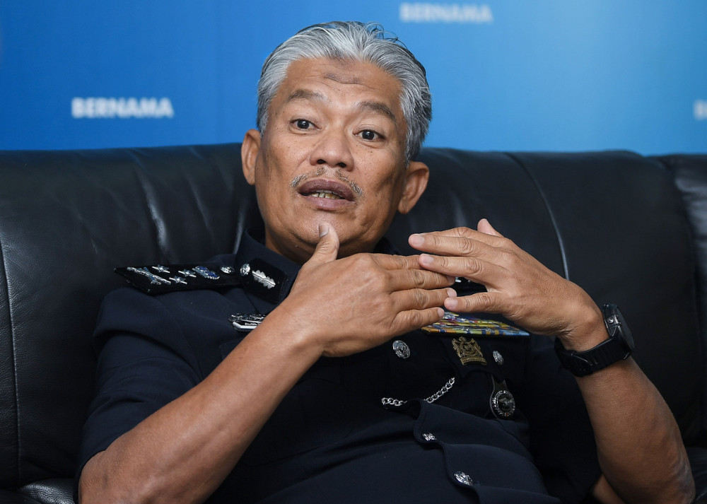 Bukit Aman Internal Security and Public Order Dept director Abd Rahim Jaafar retires