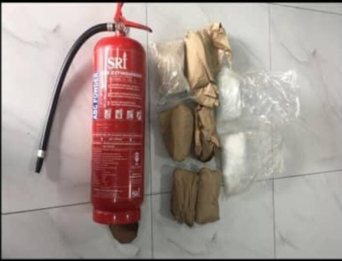 Johor cops bust drug syndicate using modified fire extinguishers to smuggle drugs into Singapore