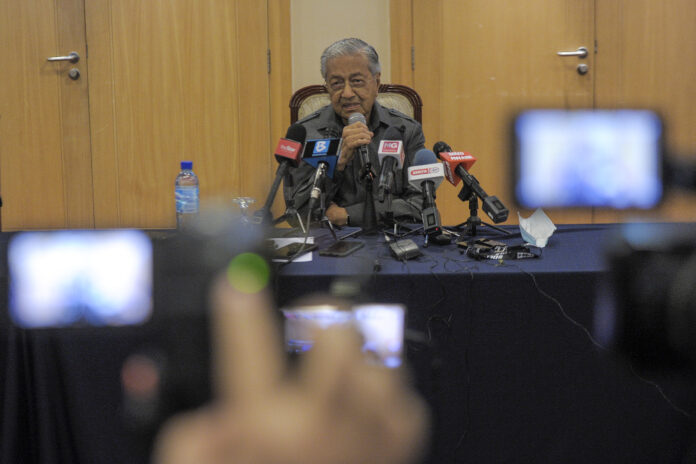 Dr Mahathir says wrote to Agong about govt unchecked by Parliament, yet to get reply