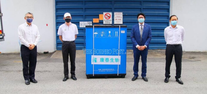 First batch of Kangtai developed Covid-19 vaccine arrives in Malaysia for clinical trial