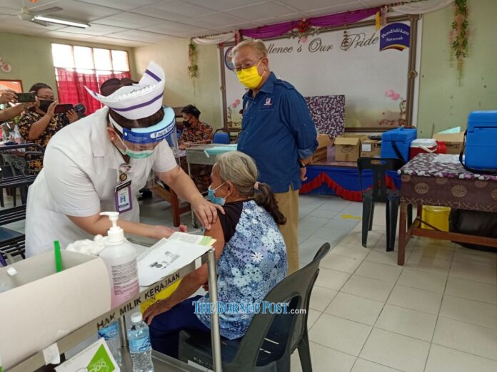 Over 500 in Selangau vaccinated under Covid-19 mobile outreach in Sarawak