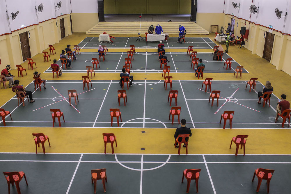 Mass Covid-19 screening at Labuan’s Kg Saguking/Gersik squatter settlements, says disaster management committee