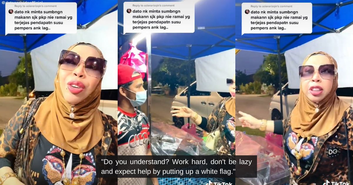 Dato' Seri Vida Gets Slammed For Labelling People Who Raise #BenderaPutih As Lazy