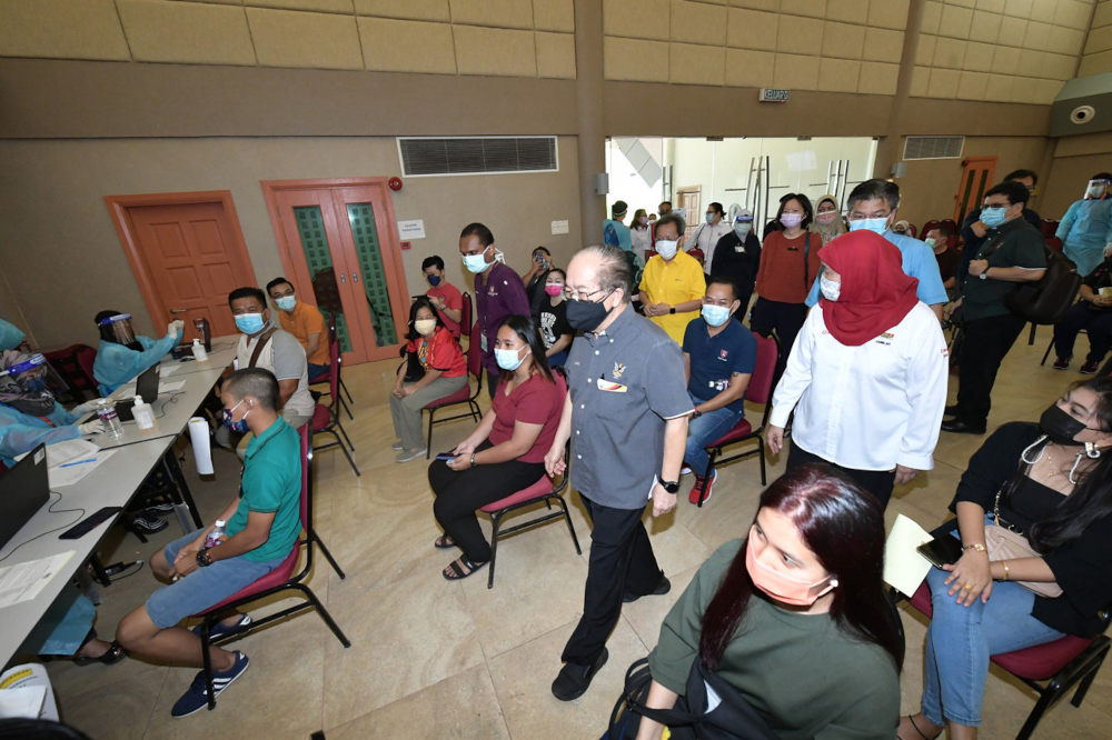 Sarawak confident of administering 65,000 Covid-19 vaccine jabs daily, says deputy CM