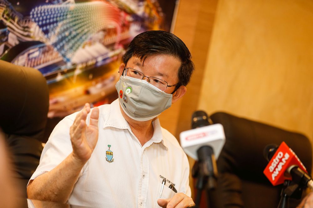 Penang CM undergoes home quarantine after escort officer tested positive for Covid-19