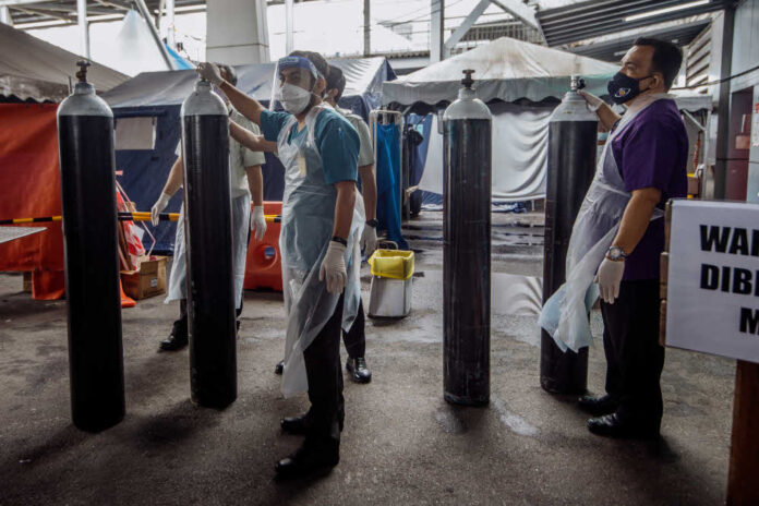 MAEPS Covid-19 quarantine centre gets oxygen cylinder filling plant