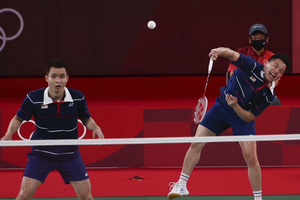 Sports minister congratulates badminton pair Aaron Chia-Soh Wooi Yik for winning Malaysia’s first Tokyo Games medal