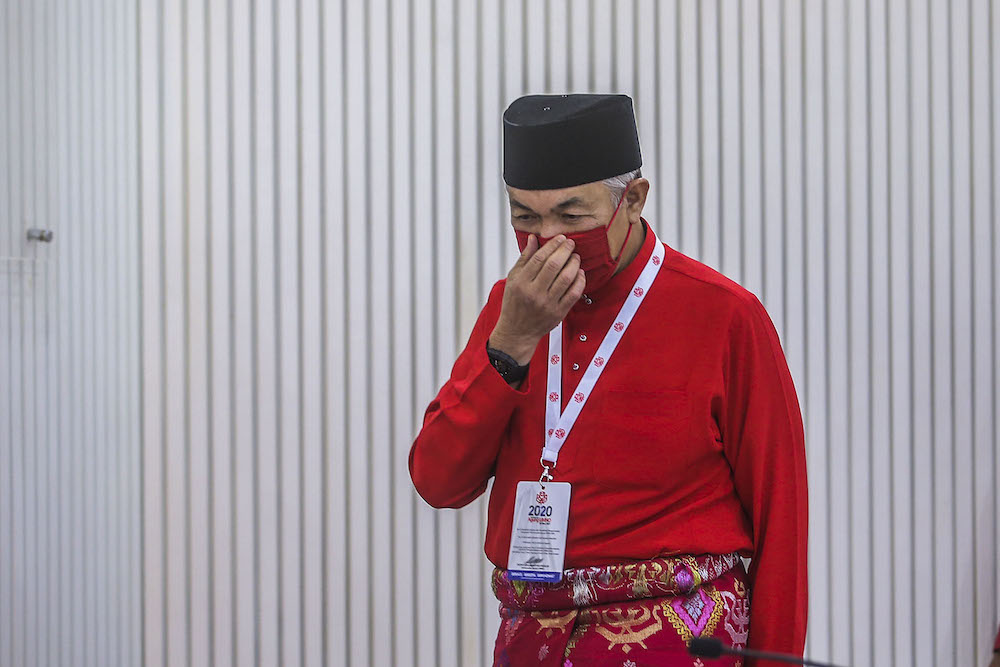 Umno president Zahid claims enough of party’s MPs signed declaration to withdraw support for Perikatan, Muhyiddin