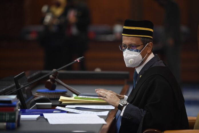 Dewan Rakyat Speaker denies informing PM Muhyiddin of lost majority as claimed
