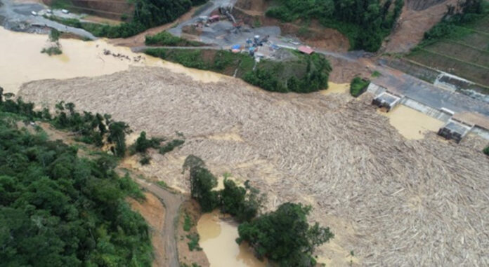 Sarawak Energy denies Baleh dam works behind river logjam