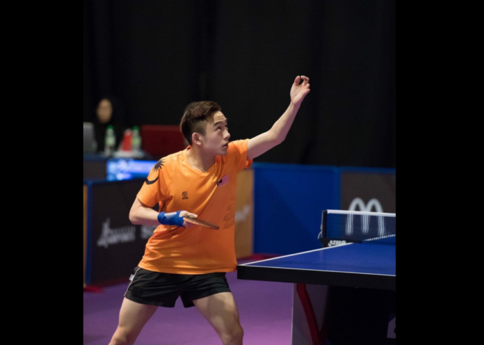 National paddler Chao Ming slips to opening day defeat at Tokyo Paralympics