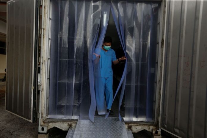 Containers for storage of bodies arrive in Penang as Covid-19 cases mount