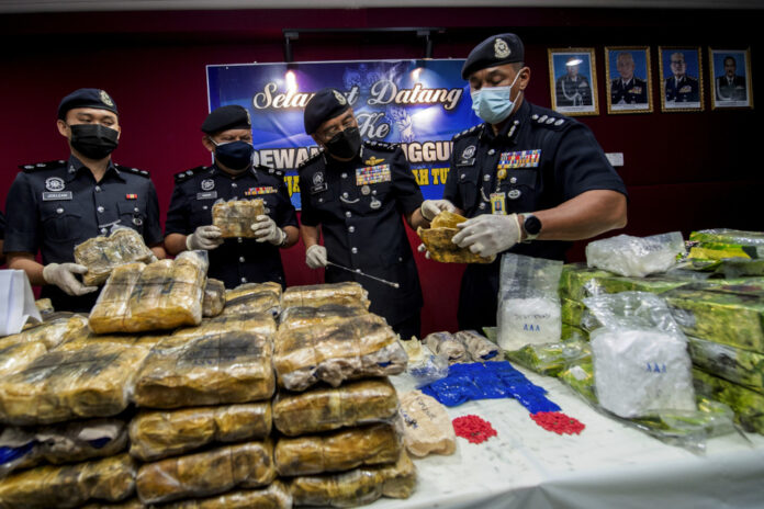 Kelantan police seize drugs worth RM10.9m in Tumpat