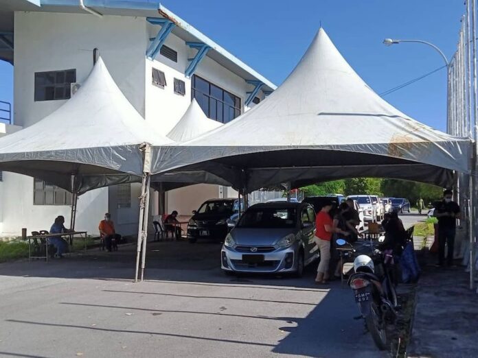 Miri Stadium new venue for drive-thru Covid CAC, quarantine release order
