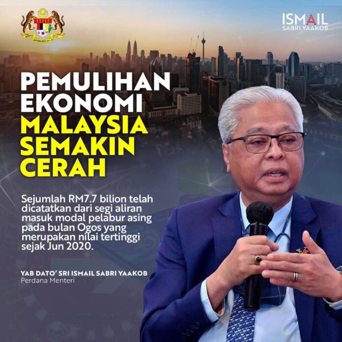 Malaysia showing brighter signs of economic recovery, says Ismail Sabri