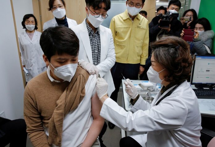 S.Korea says it reaches goal of 70 per cent vaccinations for Covid-19